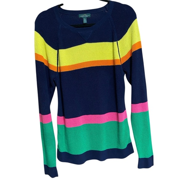 Ralph Lauren Tops - Lauren Jeans Co Ralph Lauren Waffle Knit Sweater - XL - EUC